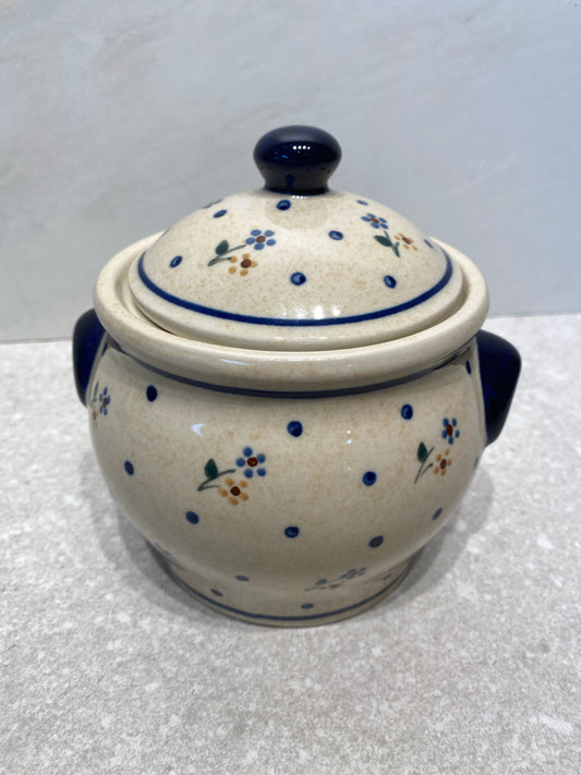 Polish Pottery Covered Jar