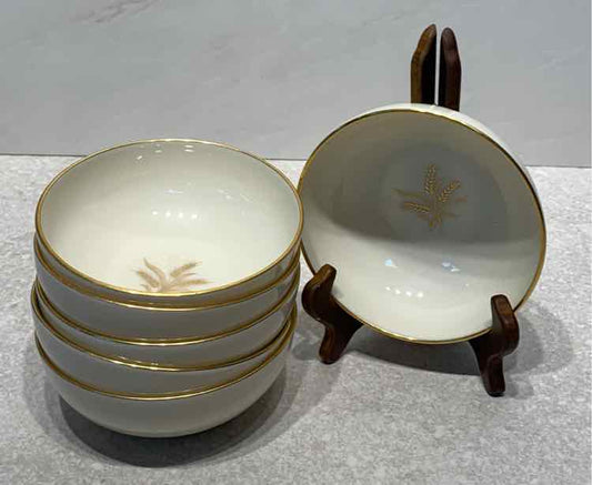 Set of 6 Lenox Wheat Bowls
