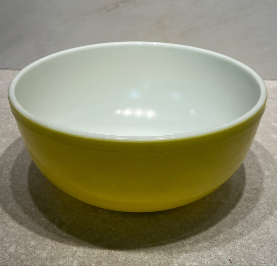 Pyrex Yellow Bowl