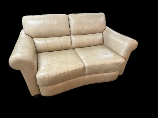 Leather Loveseat