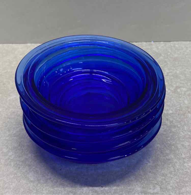 Set of 4 Blue Bowls