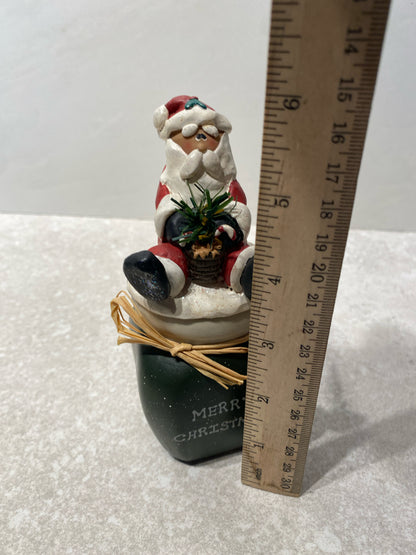 Santa Candle