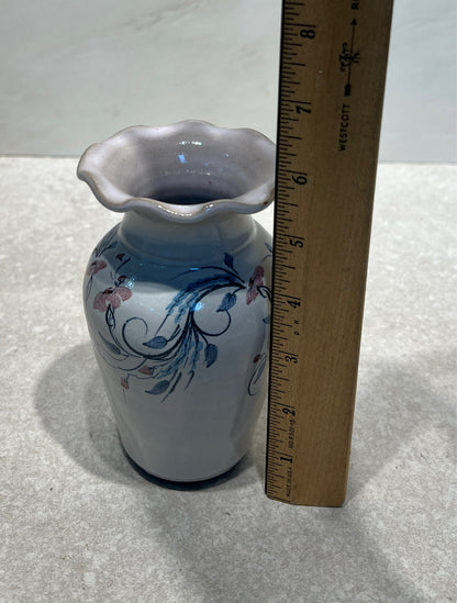 Signed Pottery Vase