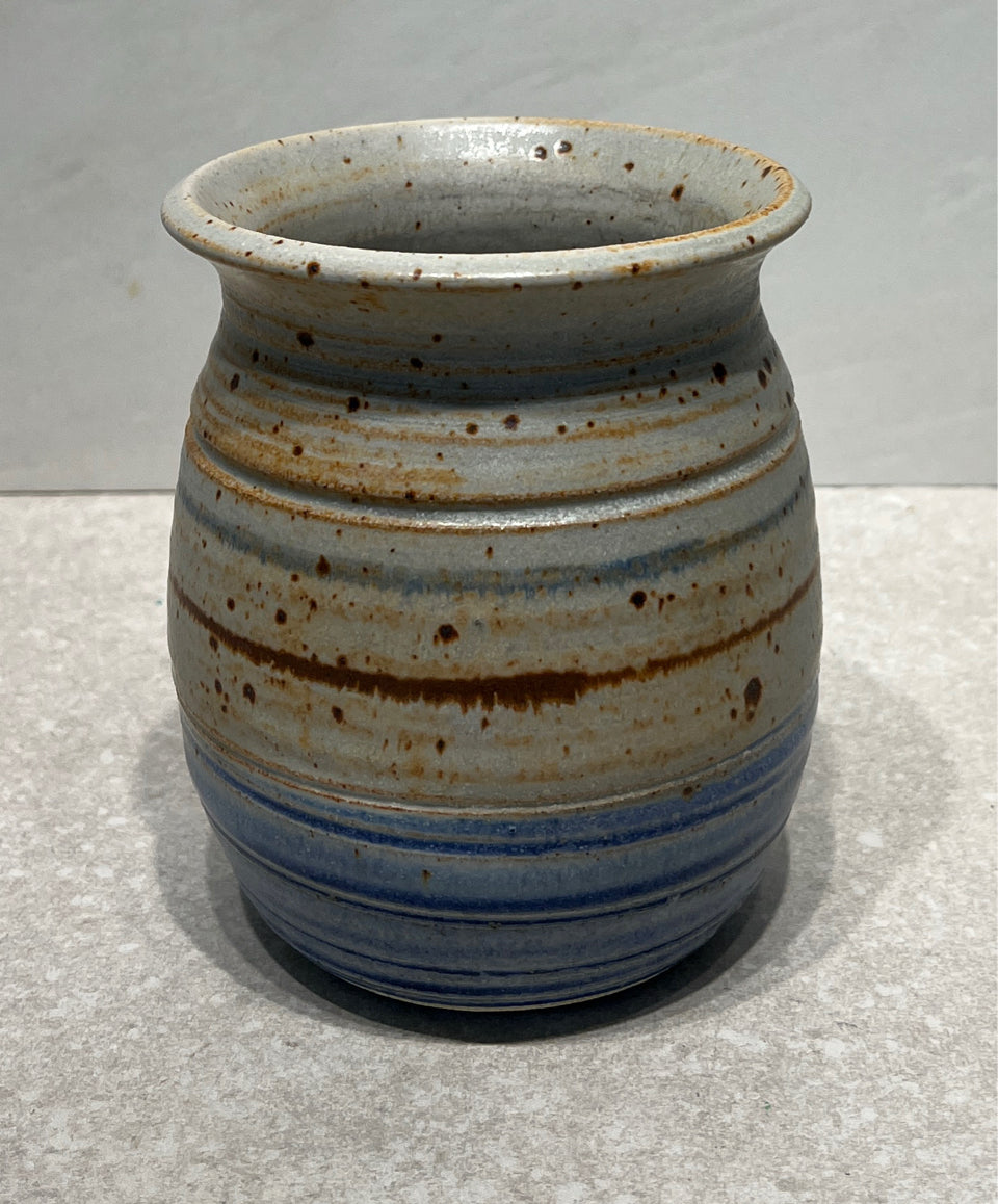 Signed Pottery Vase