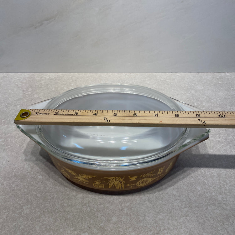 Covered Pyrex Casserole