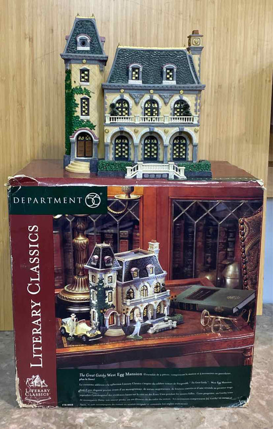 Dept. 56 Great Gasby West Egg Mansion