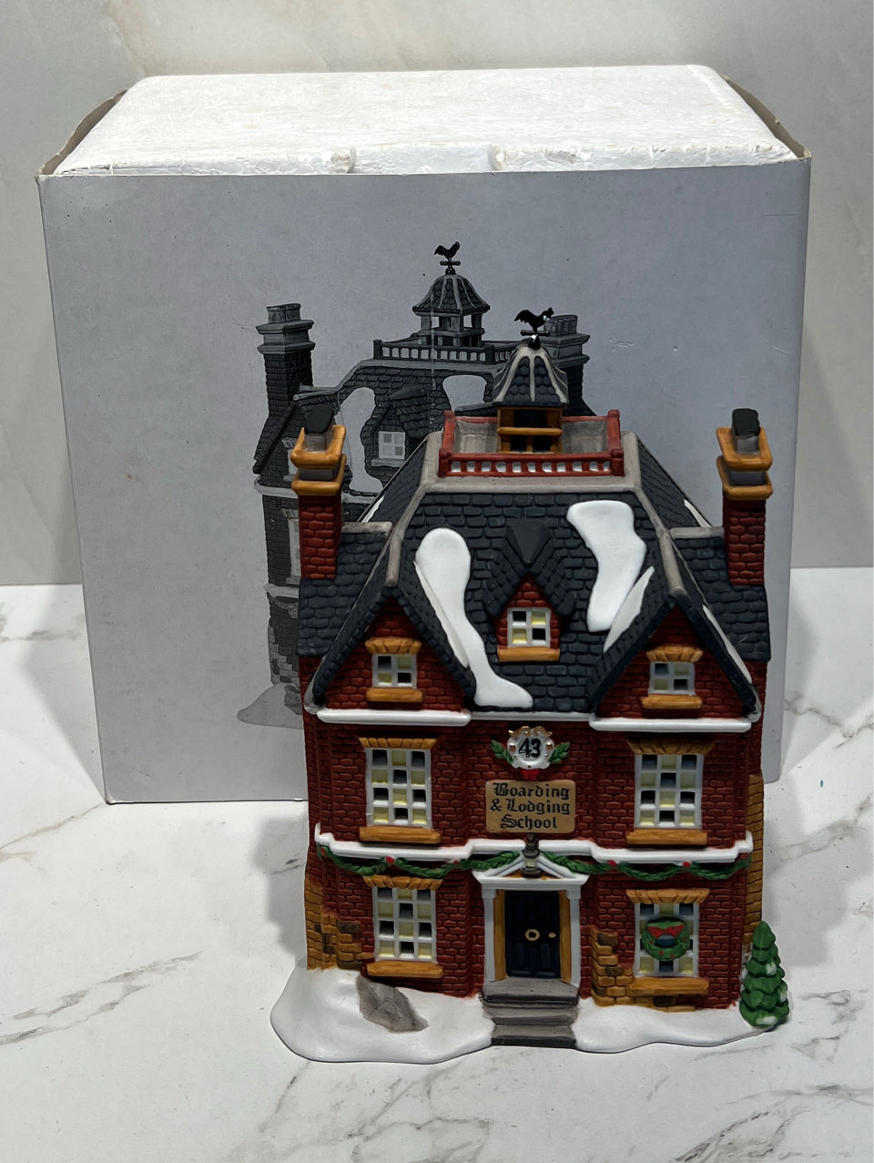 Dept. 56 Boarding and Lodging School