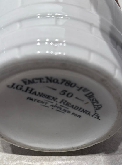 Covered Barrel Jar  Hansen