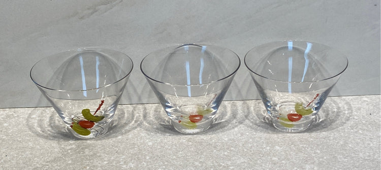 Set of 3 Glasses