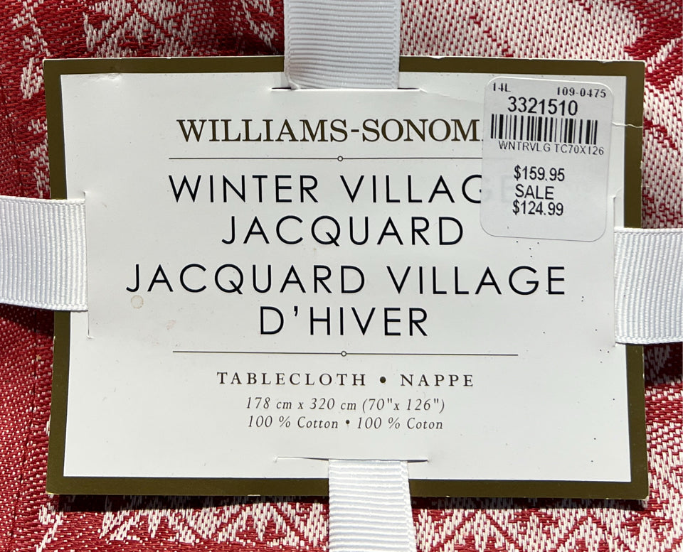 Williams Sonoma Tablecloth