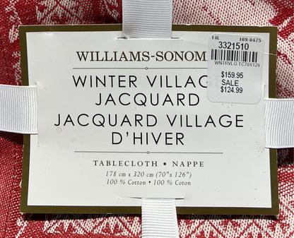 Williams Sonoma Tablecloth