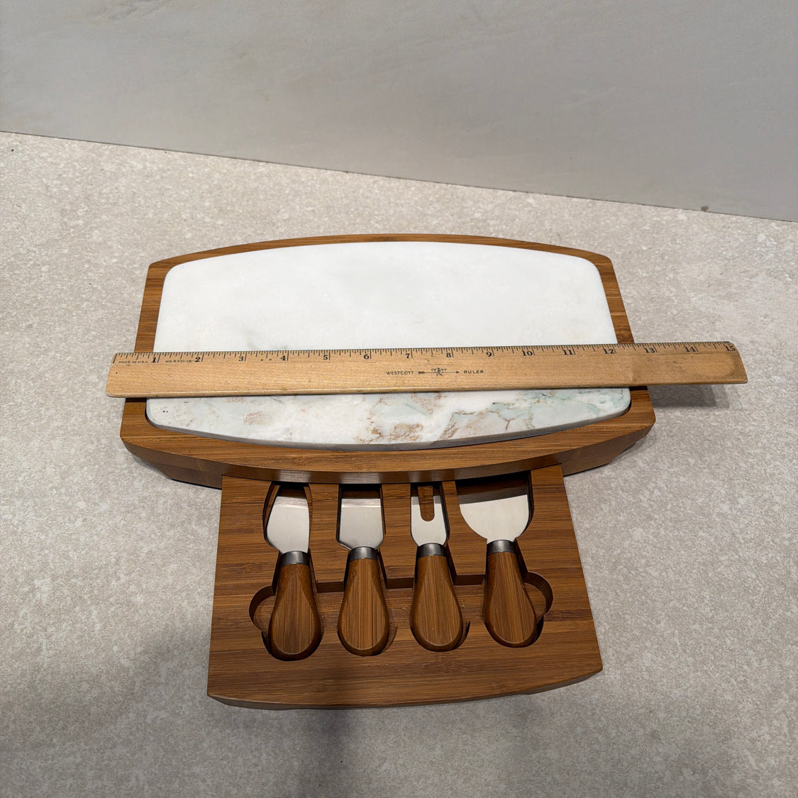 Cheese Board with Spreaders