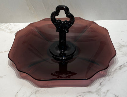 Amethyst Handled Plate