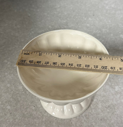 Royal Creamware Covered Bowl