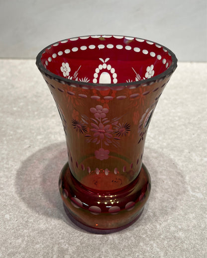 Red Vase