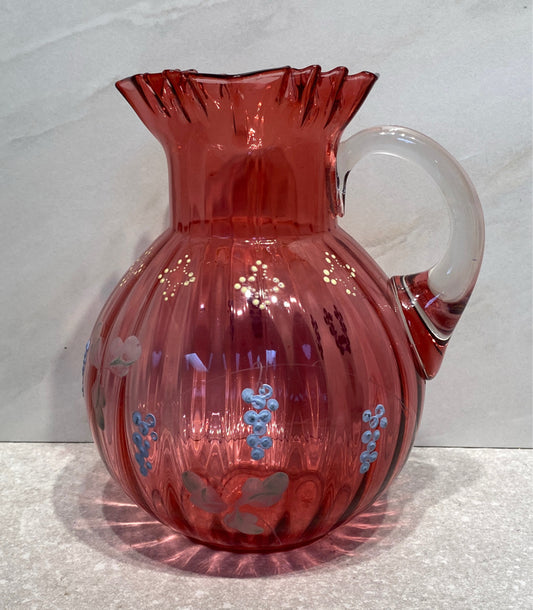 Cranberry Pitcher