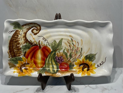 Fall Leaves Tray