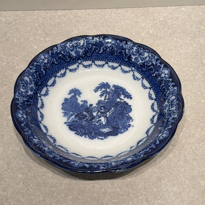 Old Watteau Blue Bowl