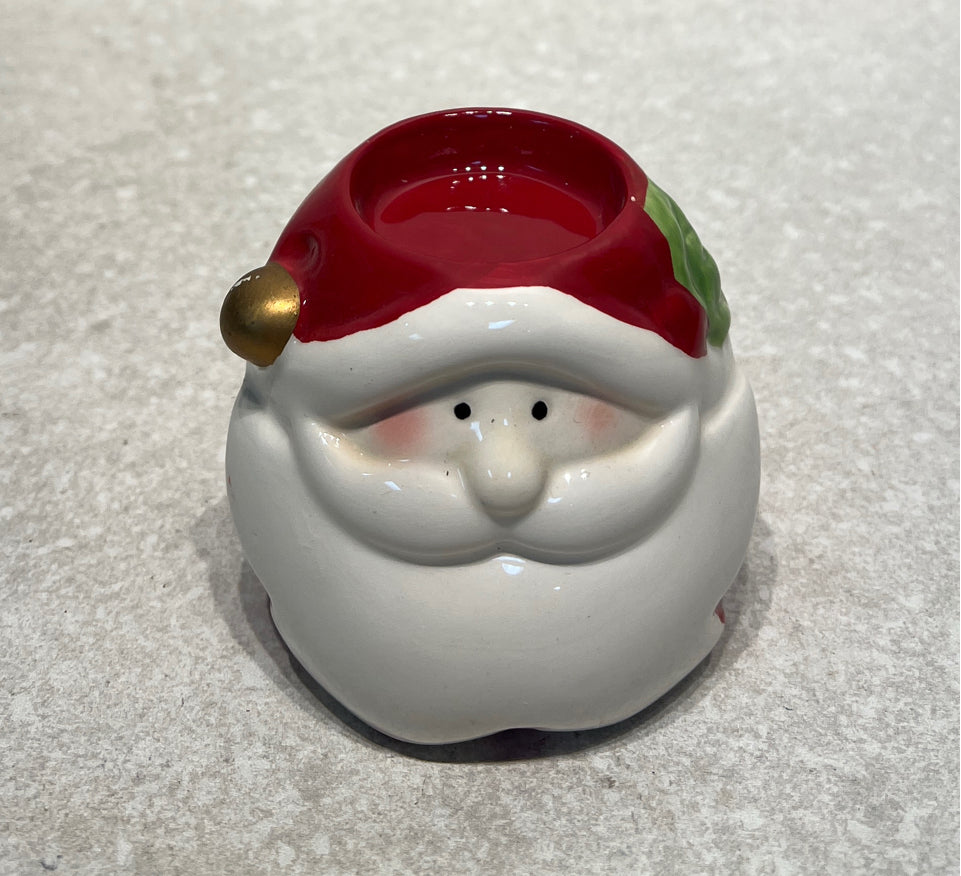 Santa Candleholder