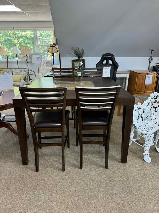 Pub Table and 4 Chairs