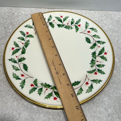 Lenox Holiday Dinner Plate - Made in USA