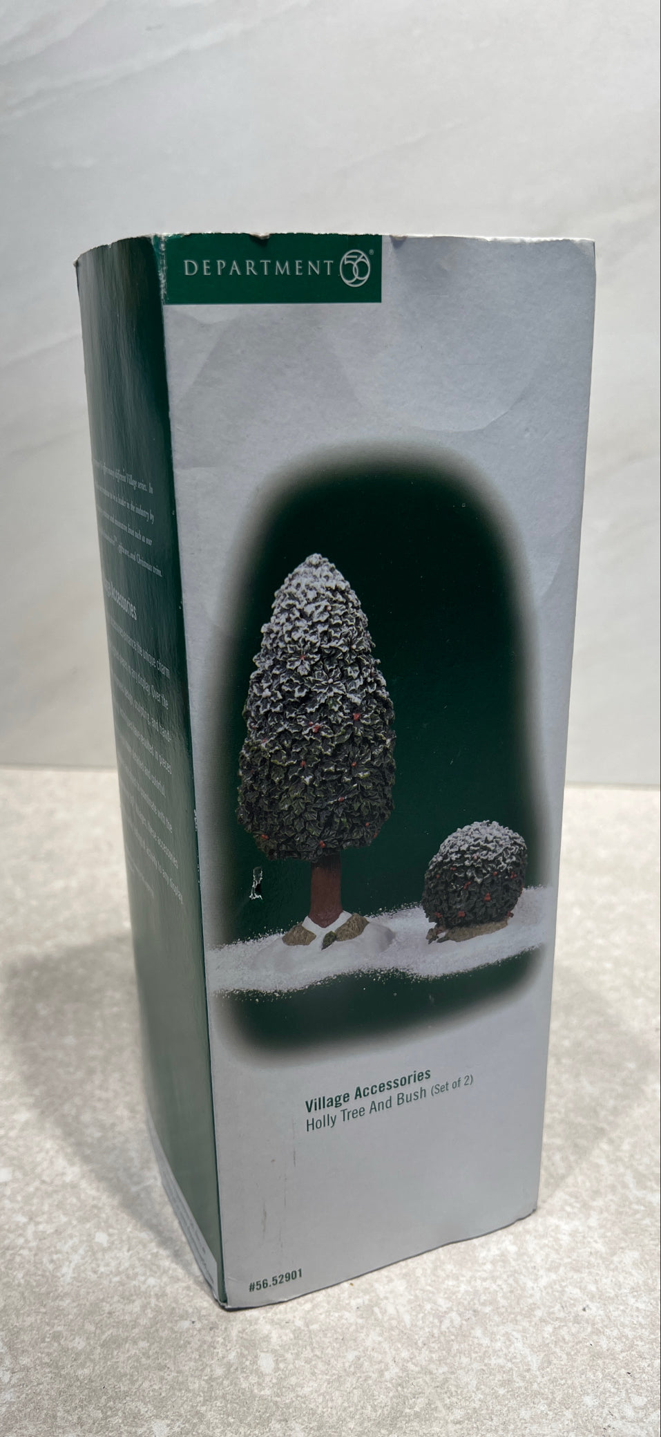 Dept. 56 Holly Tree and Bush