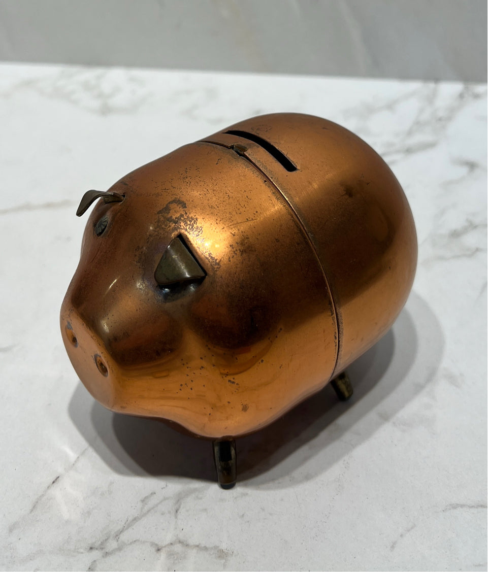 Copper Piggy Bank
