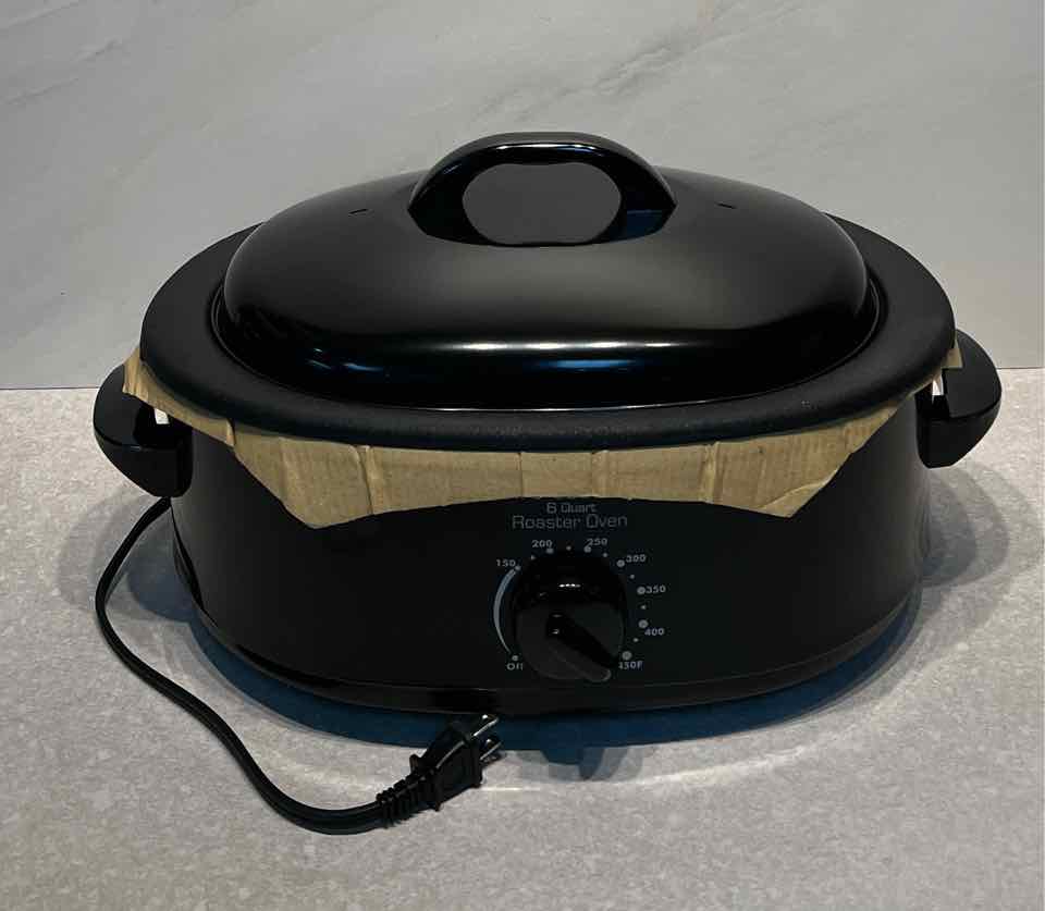 Cook's Essentials 6 Quart Roaster Oven - New