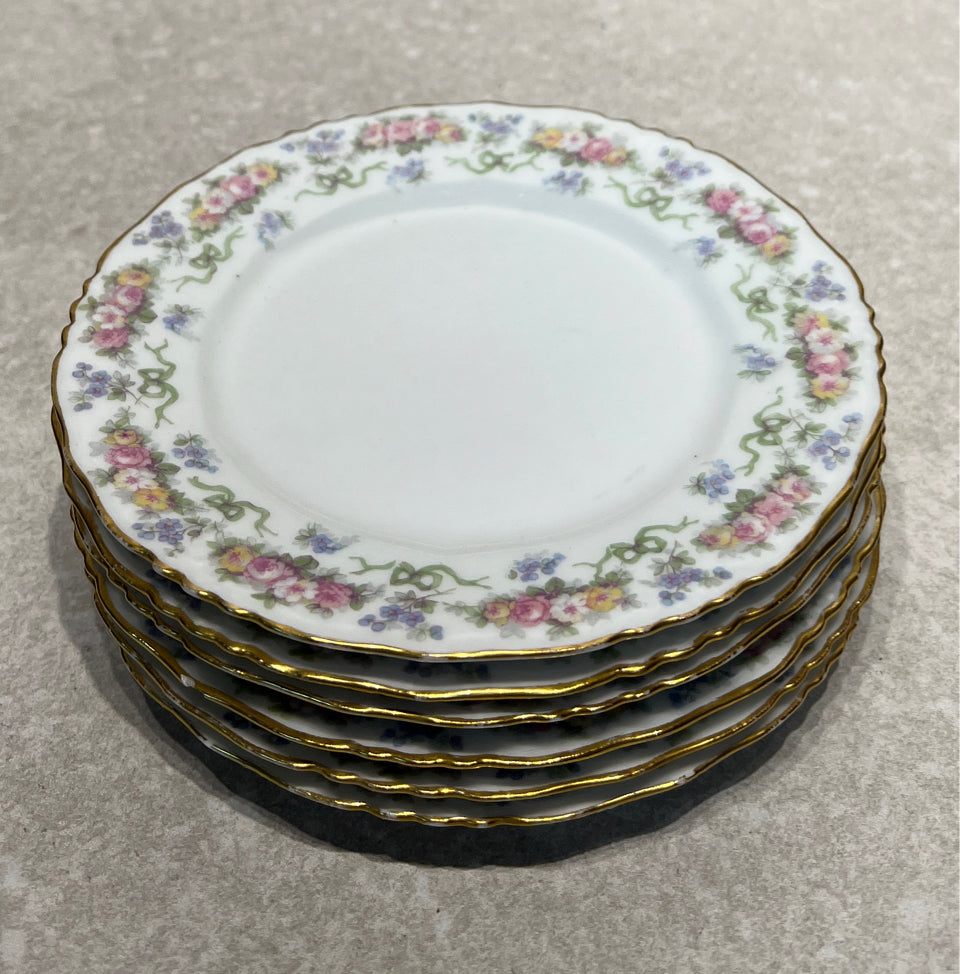 Set of 6 Limoges Plates