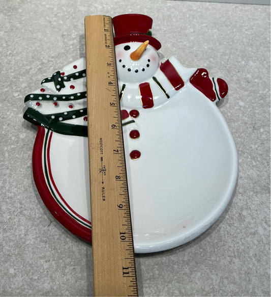 Snowman Plate