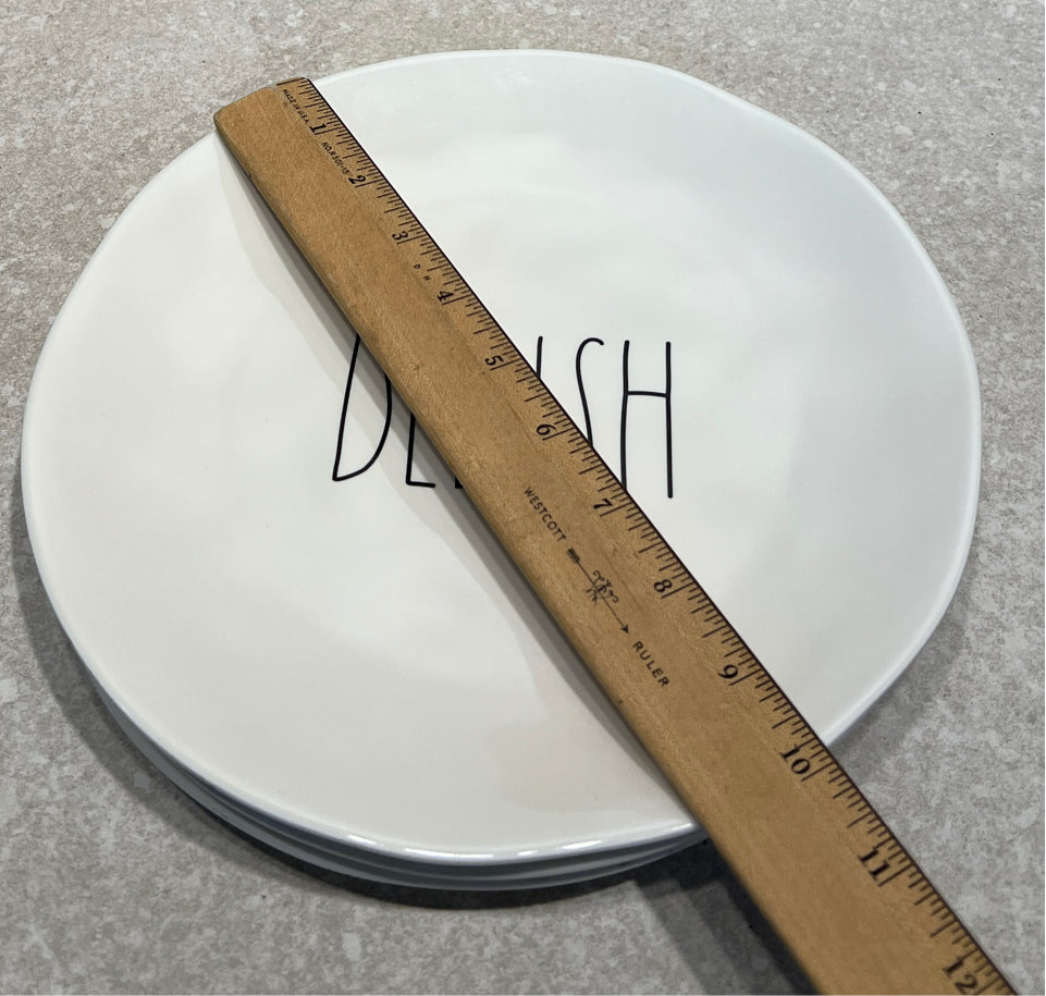 Set of 3 Rae Dunn Plates