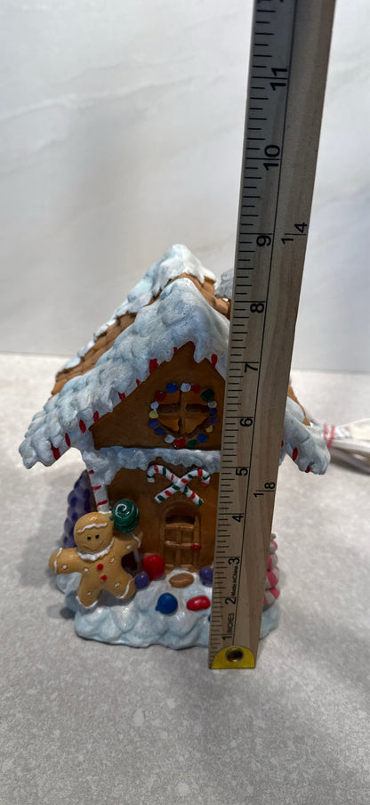 Lighted Gingerbread House