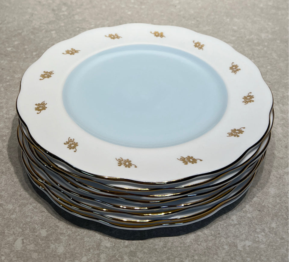 Set of 8 England Plates