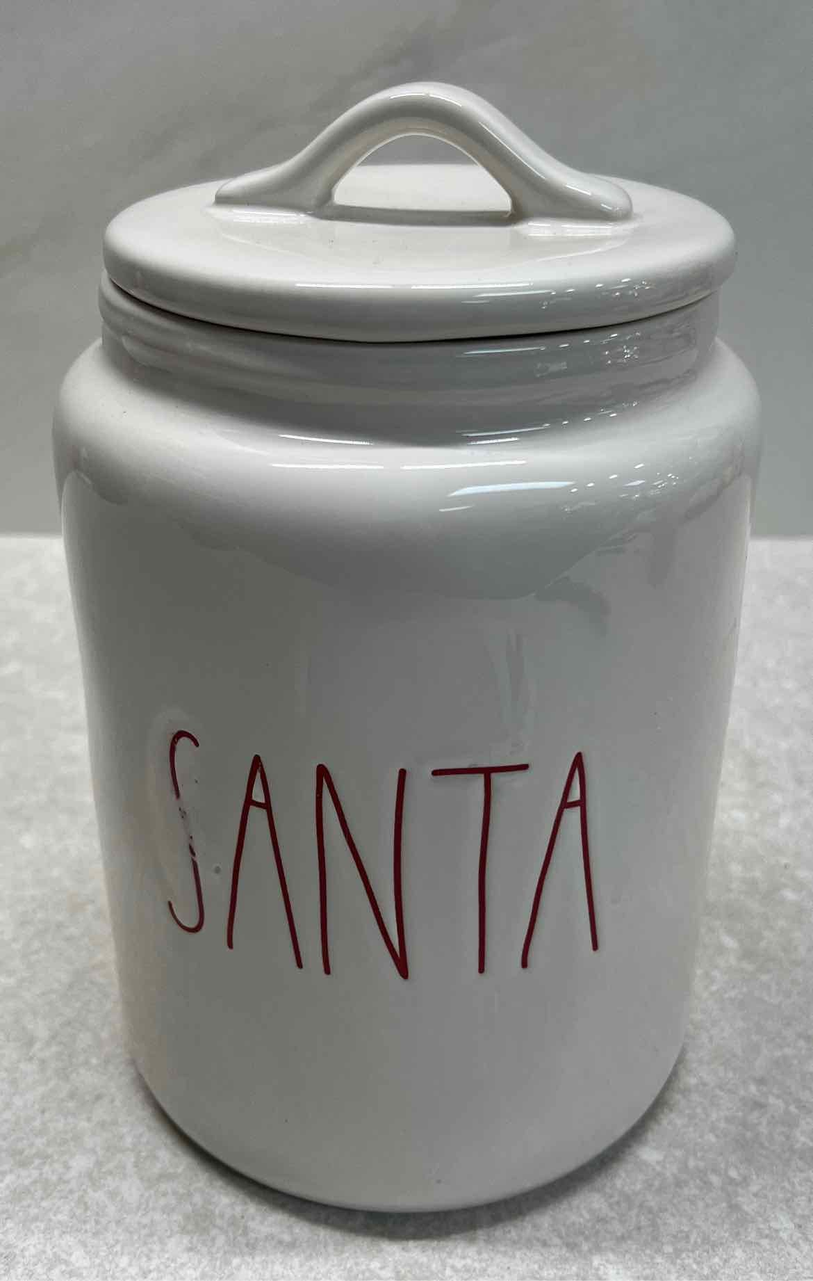 Santa Covered Jar