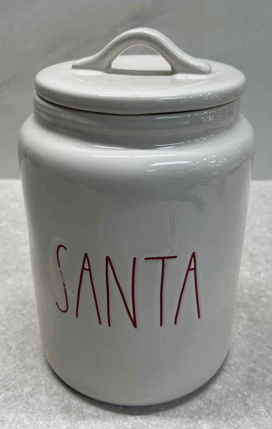 Santa Covered Jar