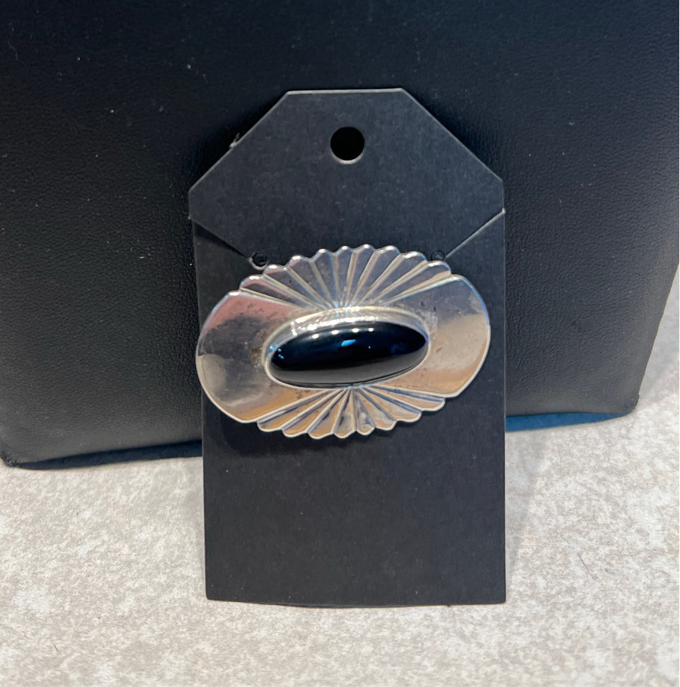 Sterling Morning Star Pin