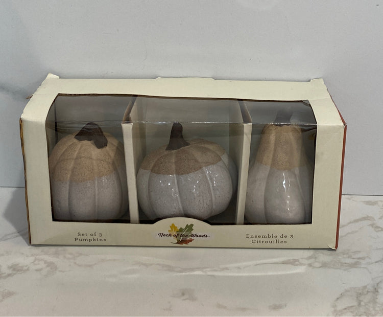 Set of 3 Pumpkins