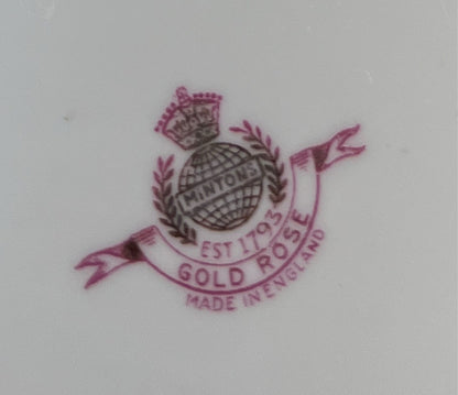 Minton Gold Rose Dinnerware Set