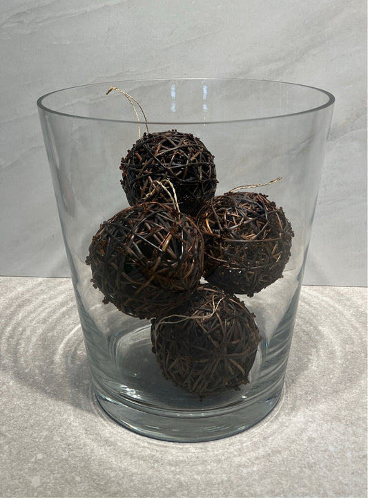 Pottery Barn Bowl with Balls