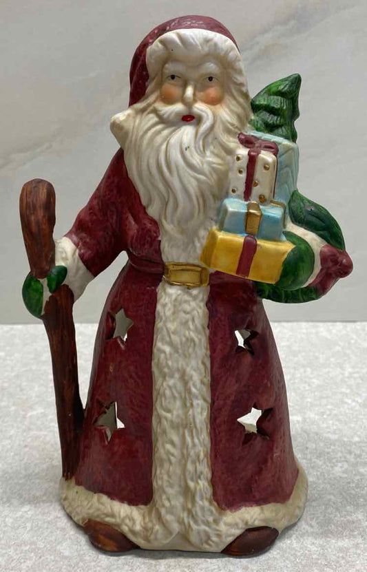 Santa Candleholder