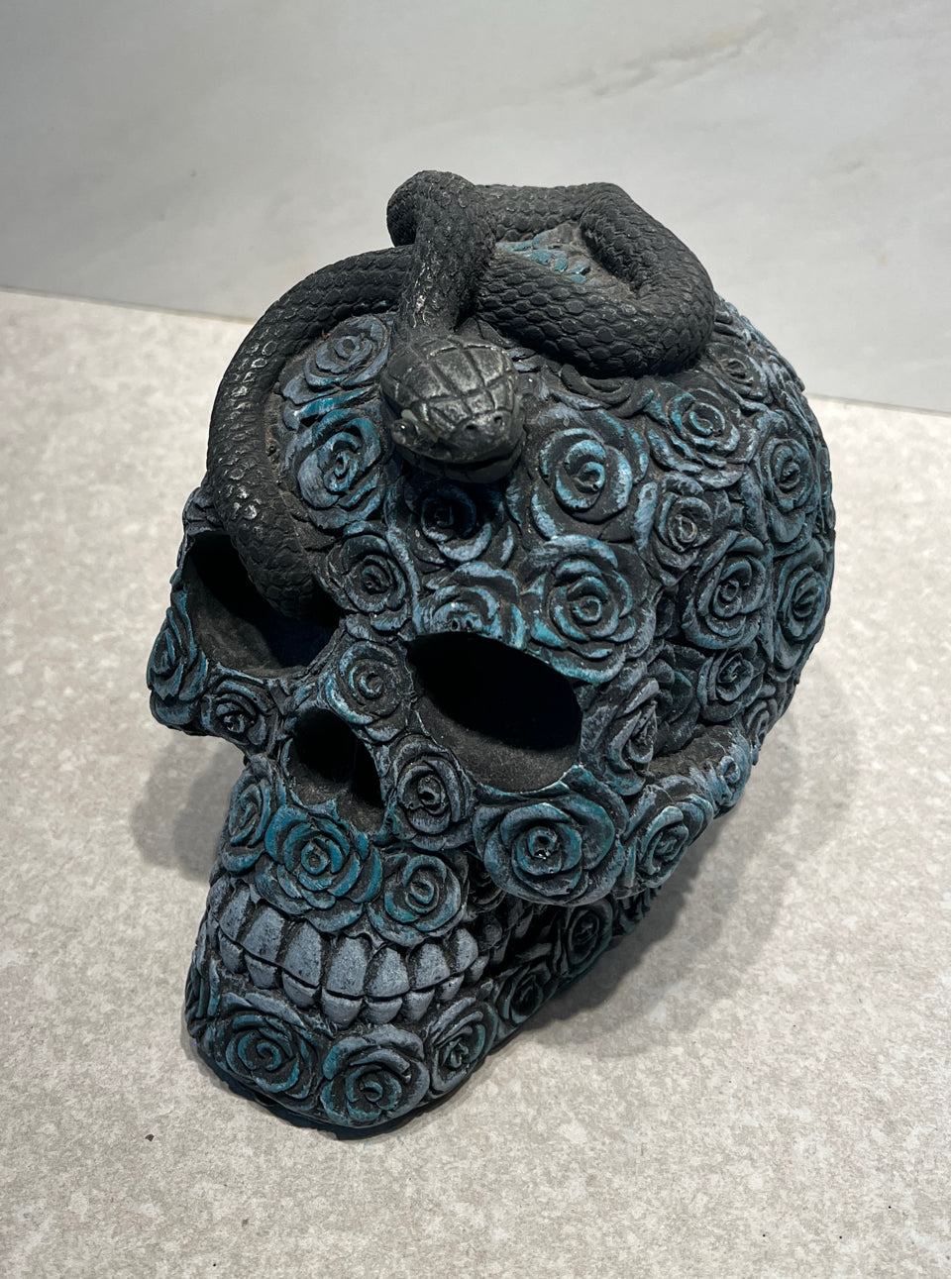 Lighted Skull Head