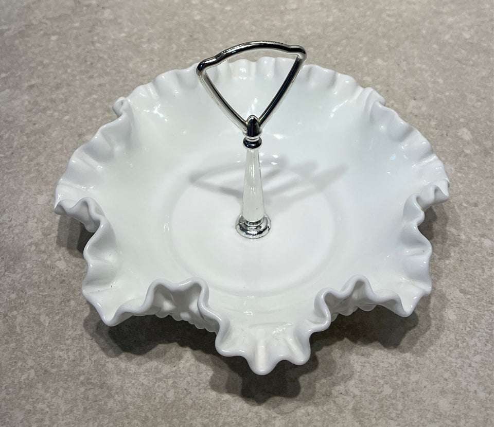 Fenton Handled Bowl