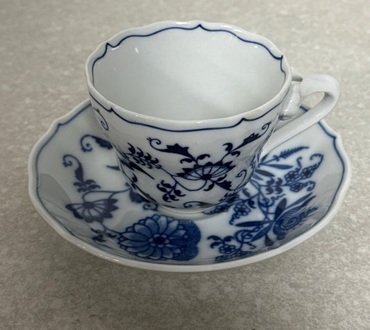 Blue Danube Cup and Saucer