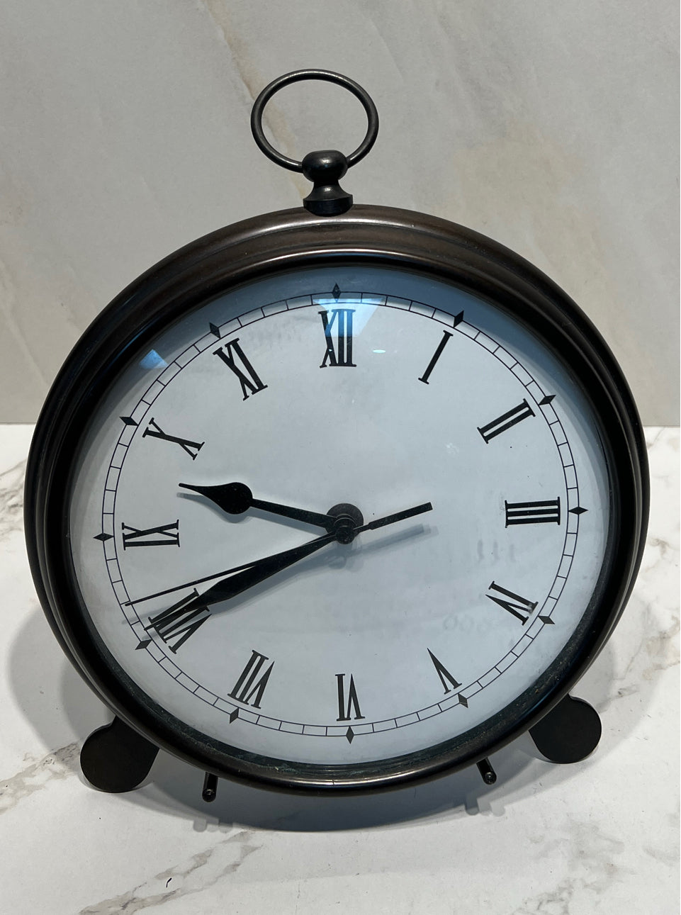 Pottery Barn Clock on Stand