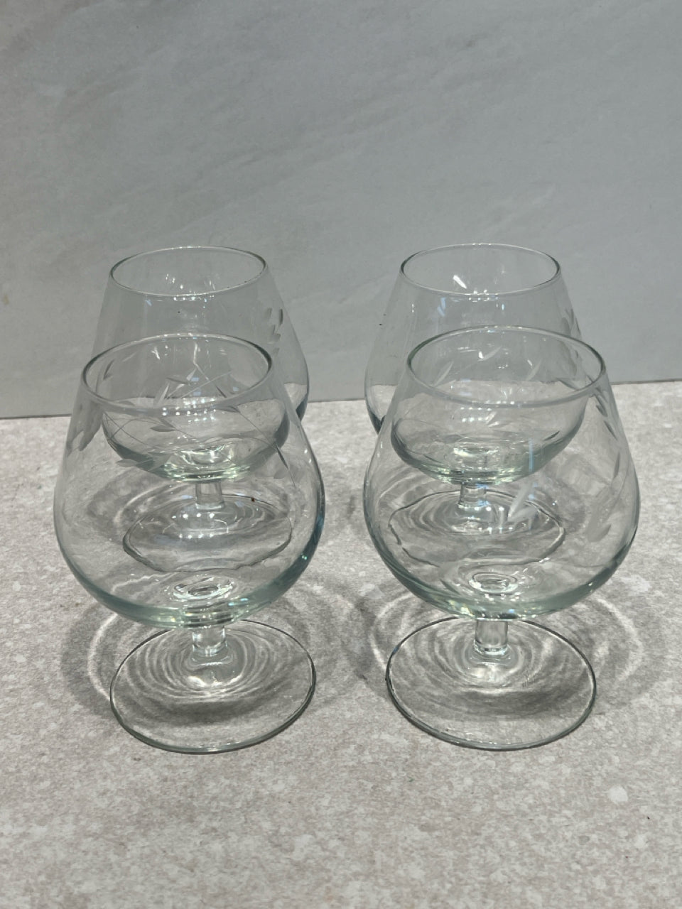 Set of 4 Princess House Glasses