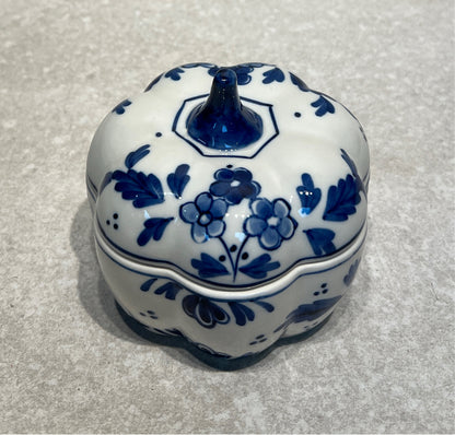 Covered Delft Jar