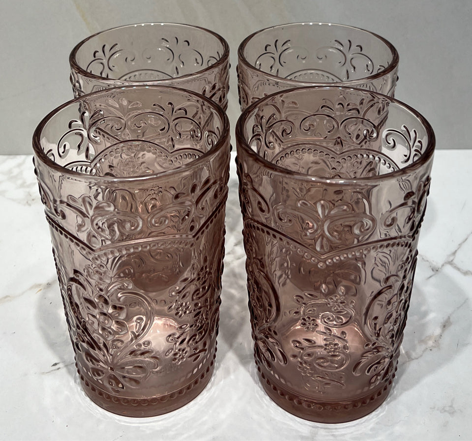 Set of 4 Pioneer Woman Glasse