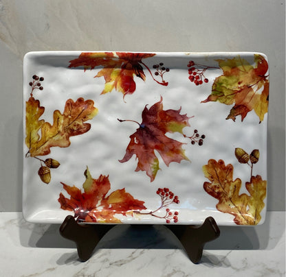 Fall Leaves Tray
