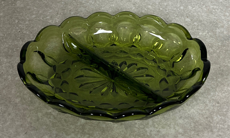 Divided Green Bowl