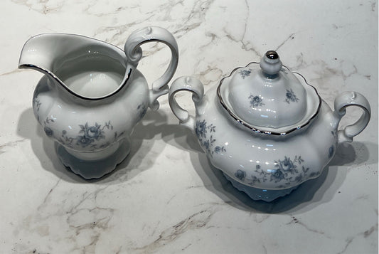Haviland Sugar and Creamer